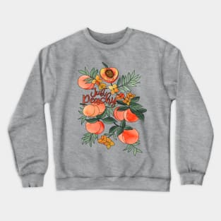 Just Peachy Crewneck Sweatshirt